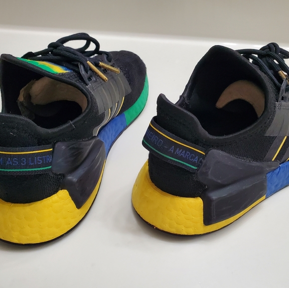 ADIDAS NMD R1 V2 GS Rio De Janeiro - Picture 8 of 13